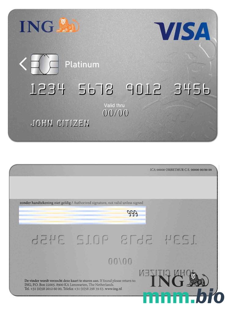 Netherlands ING VISA